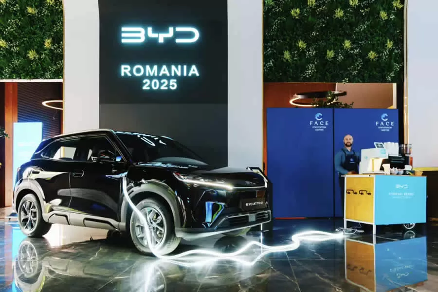 BYD officially announced its entry into the Romanian market