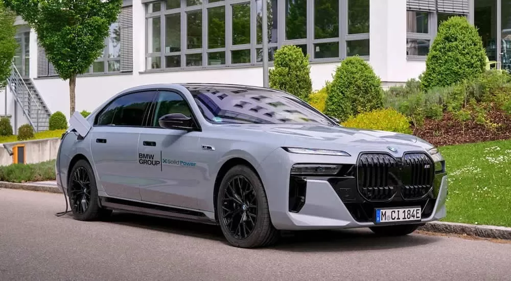 BMW all-solid-state battery electric vehicle