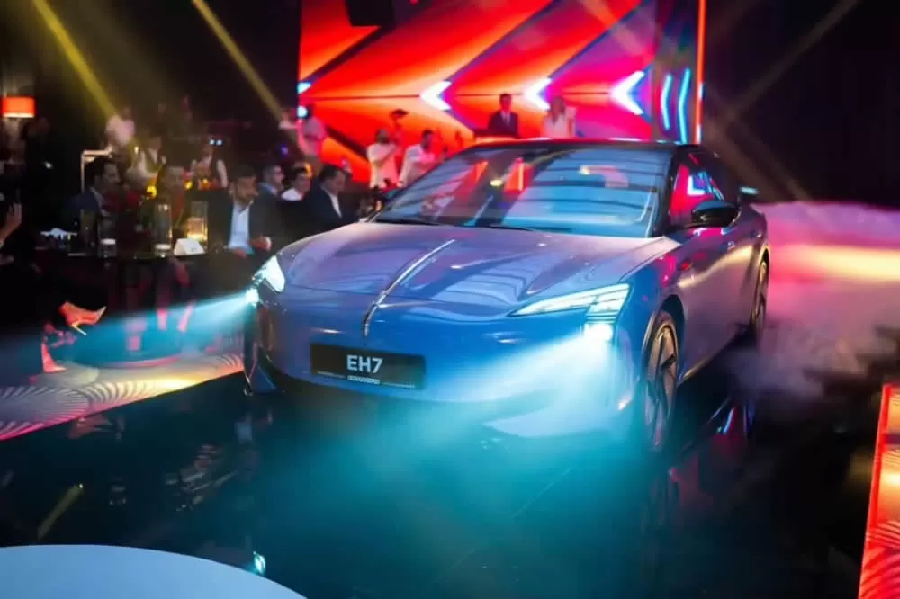 Hongqi EH7 and Tiangong 08 are launched in Jordan
