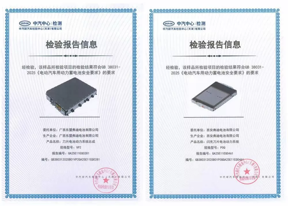 BYD New National Standard Full Test Report