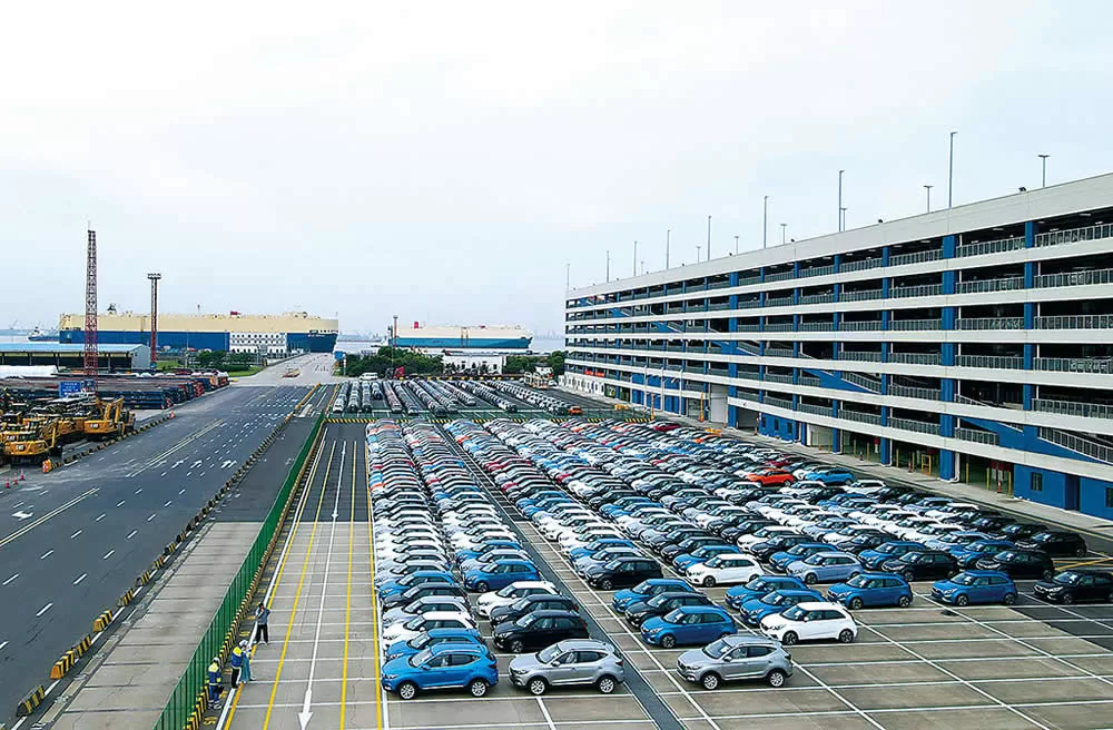 China electric vehicle export customs clearance