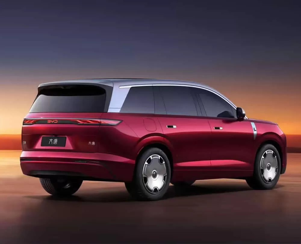 El primer SUV totalmente eléctrico del segmento D de BYD 2026, Datang