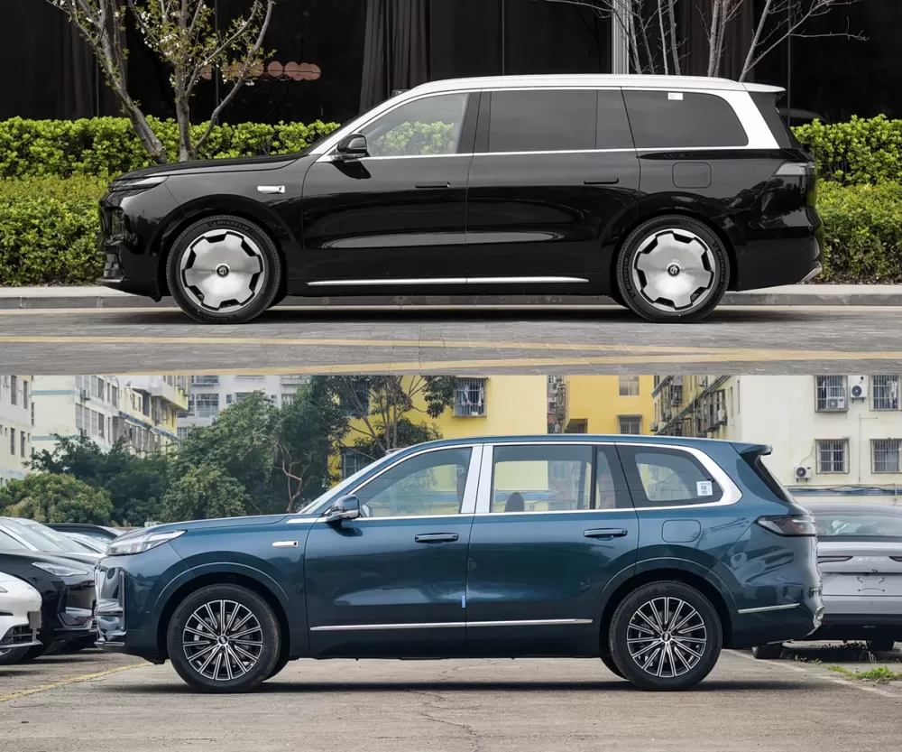 Comparativa entre el Leapmotor D19 (2026) y el GEELY Galaxy M9 (2025)